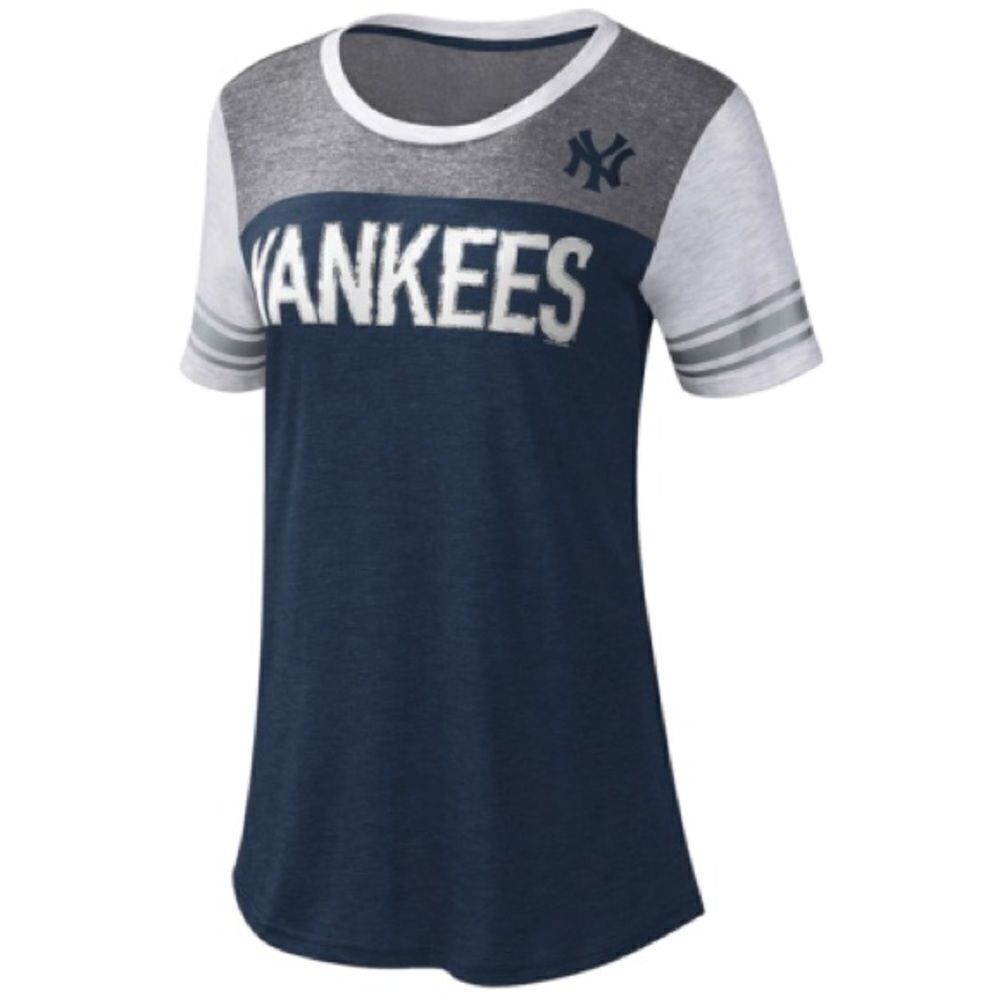 MLB Women's Grand Slam Short Sleeve Round Neck Tee
